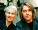 Marie Fredriksson and Per Gessle in Roxette - Vintage Photograph