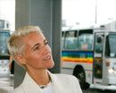 Marie Fredriksson in Roxette at the start of their European Tour - Vintage Photograph