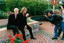 Marie Fredriksson and Per Gessle in Roxette photographers at the start of their European Tour - Vintage Photograph