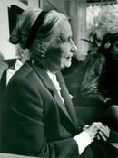 Politician Alva Myrdal - Vintage Photograph