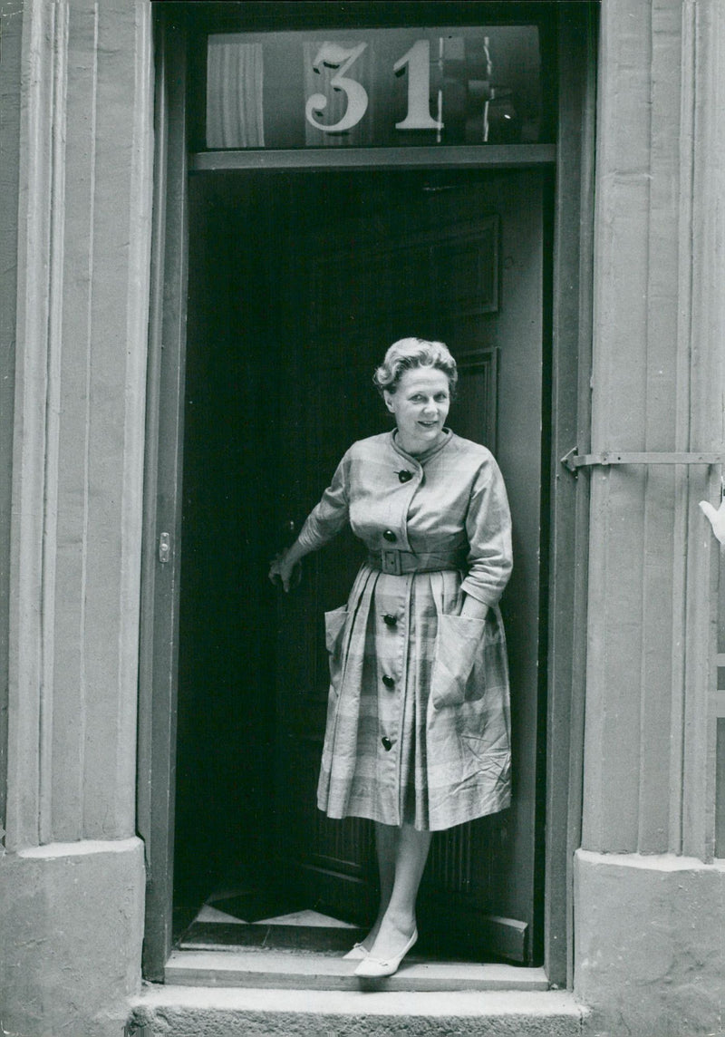 Politician Alva Myrdal - Vintage Photograph