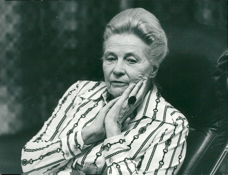 Politician Alva Myrdal - Vintage Photograph