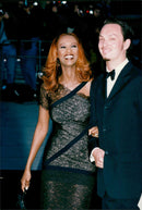 Iman and her unknown company arrive at Princess Diana&