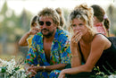 Rod Stewart with Rachel Hunter - Vintage Photograph