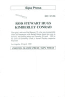 Rod Stewart with Rachel Hunter - Vintage Photograph