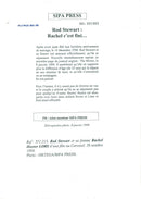 Rod Stewart with Rachel Hunter - Vintage Photograph