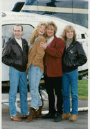 Rod Stewart and Rachel Hunter - Vintage Photograph