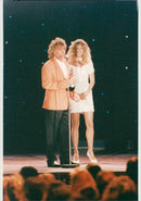 Rod Stewart and Rachel Hunter - Vintage Photograph