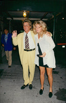 Rod Stewart and Rachel Hunter - Vintage Photograph