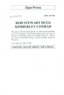 Rod Stewart and Rachel Kramas - Vintage Photograph