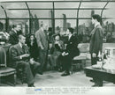 James Stewart, Douglas Dick, Joan Chandler, Sir Cedric Hardwicke, Constance Collier, John Dall and Farley Granger in Alfred Hitchcock&