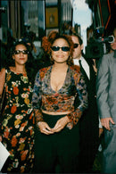 Janet Jackson at the launch of the new album The Velvet Rope - Vintage Photograph