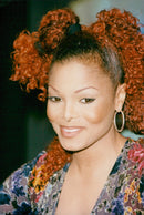 Janet Jackson at the launch of the new album The Velvet Rope - Vintage Photograph