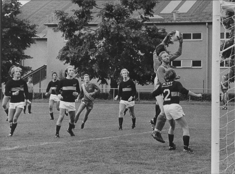 Football, Essinge IK - Vintage Photograph