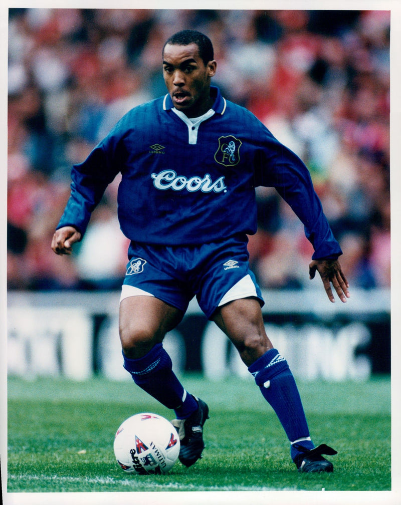 Mark Stein, football player Chelsea FC - Vintage Photograph
