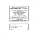 Mario Stanic, football player Croatia and Club Bruges - Vintage Photograph