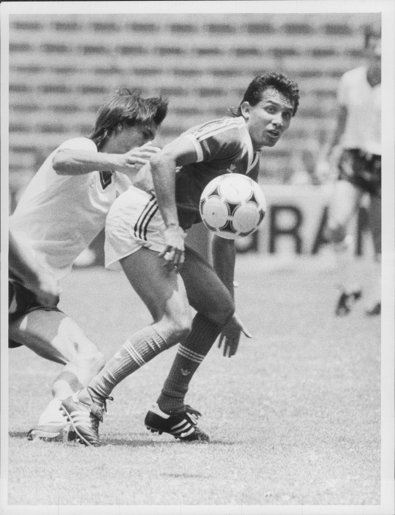 Football player Mario Trejo (Mexico) - Vintage Photograph