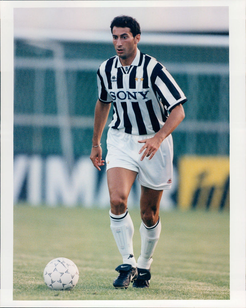 Alessio Tacchinardi - Juventus FC - Vintage Photograph