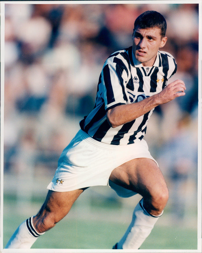 Christian Vieri - Juventus FC - Vintage Photograph