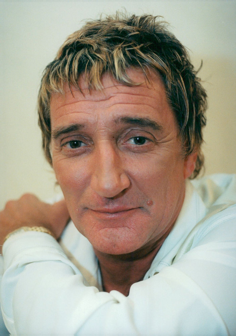 Rod Stewart in Stockholm - Vintage Photograph