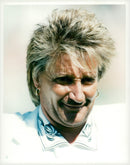 Rod Stewart, British rock singer - Vintage Photograph