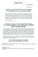 Rod Stewart and Rachel Hunter in Dubai - Vintage Photograph