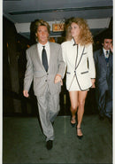 Rod Stewart and Rachel Hunter - Vintage Photograph
