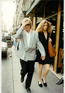 Rod Stewart and Rachel Hunter - Vintage Photograph