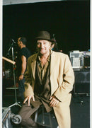 Rod Stewart, British rock singer - Vintage Photograph