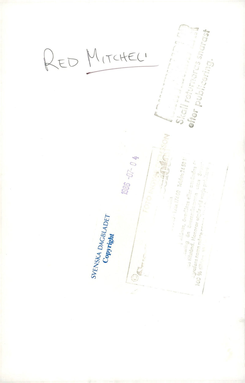 Musician Red Mitchell - Vintage Photograph