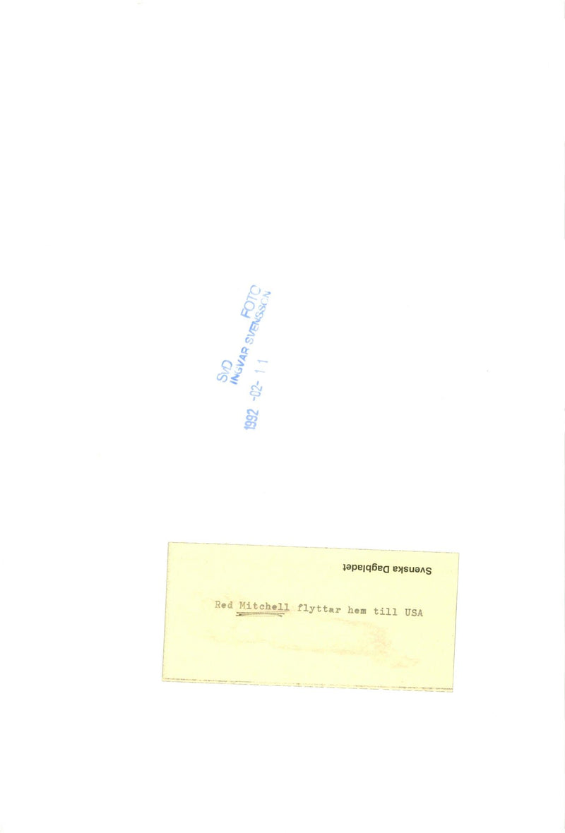 Musician Red Mitchell - Vintage Photograph