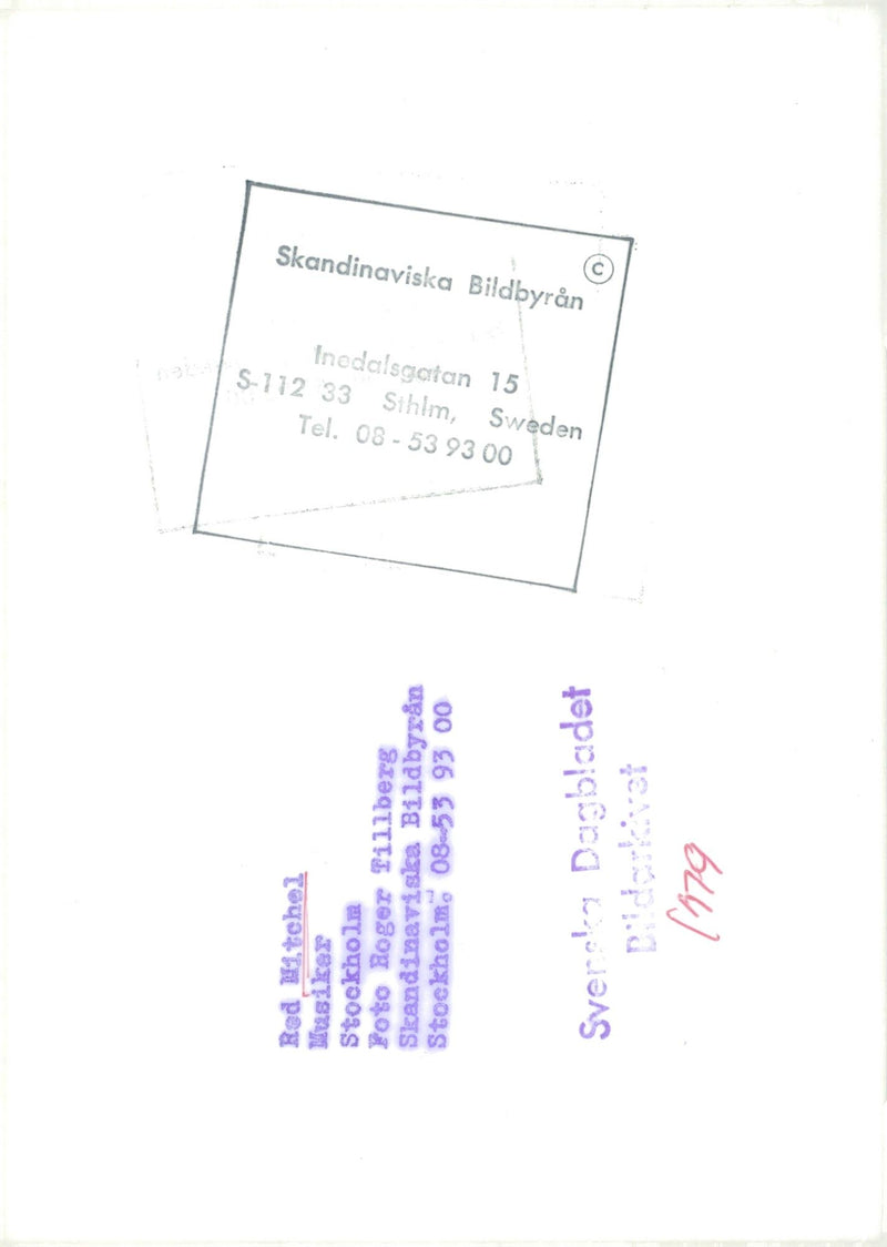 Musician Red Mitchell - Vintage Photograph