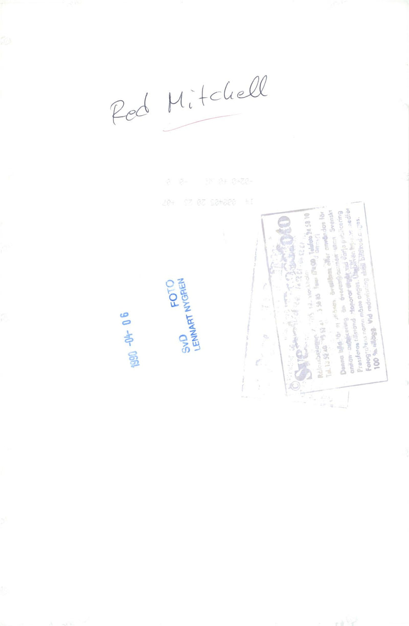 Musician Red Mitchell - Vintage Photograph