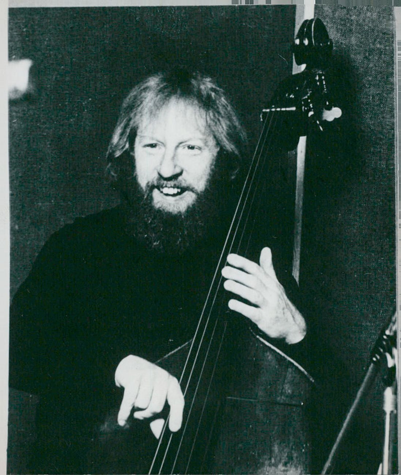 Musician Red Mitchell - Vintage Photograph