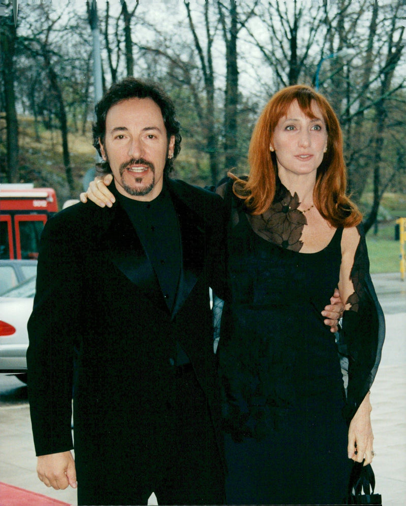 Bruce Springsteen and Patti Scialfa&