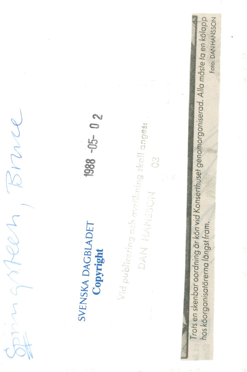 Energetic youngsters are expecting to come to Bruce Springstone&