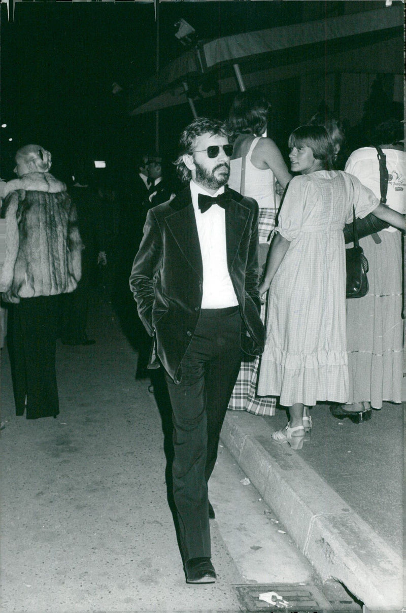 Ringo Starr in Cannes - Vintage Photograph