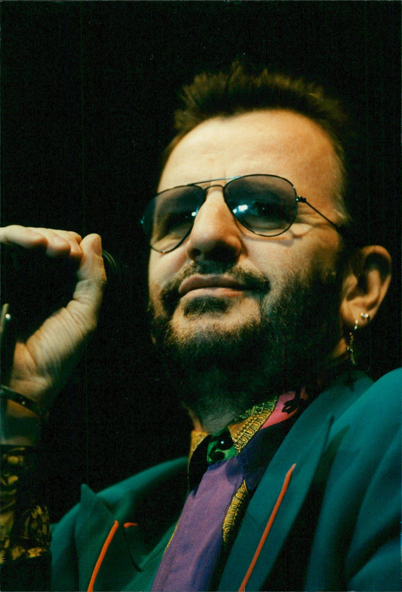 Ringo Starr on stage - Vintage Photograph