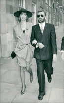 Ringo Starr and Barbara Bach - Vintage Photograph