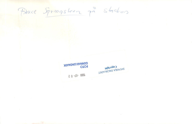 Publication of Bruce Springsteen&