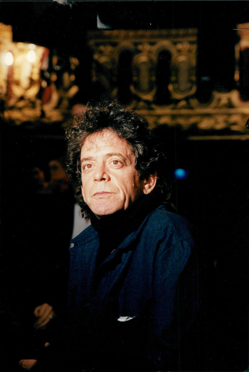 Rock musician Lou Reed was one of the guests at Robert Wilson&