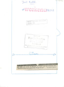 Jarl Kulle, like Cyrano de Bergerc, a French poet and robbery from the 17th century France - Vintage Photograph