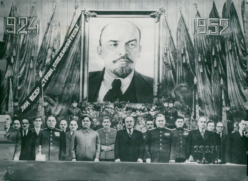 Vladimir Lenin, politician of the Soviet Union - Vintage Photograph