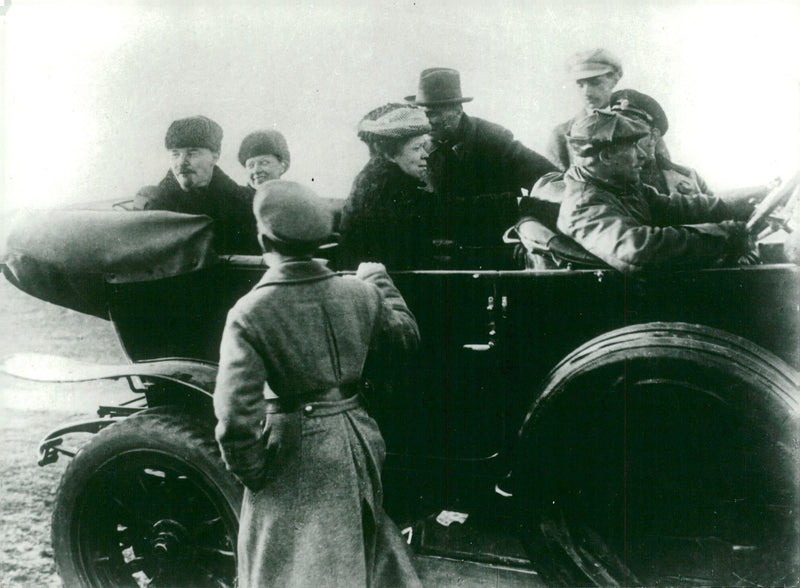 Vladimir Lenin, politician of the Soviet Union - Vintage Photograph