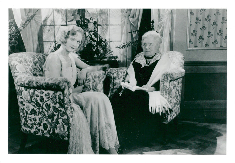 Selma Lagerlöf with friend - Vintage Photograph