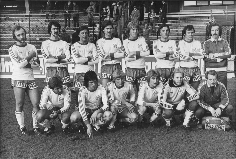 Football team Hammarby IF - Vintage Photograph