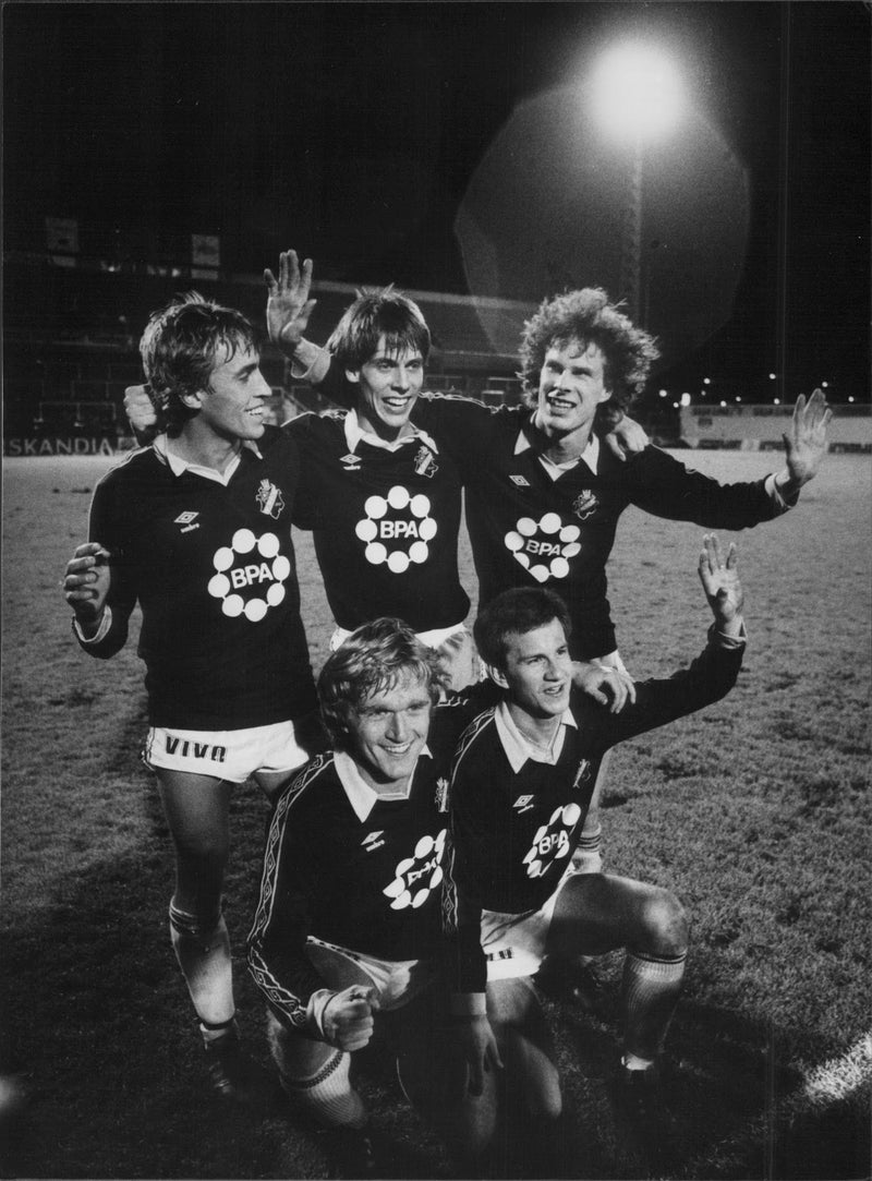 AIK football team - Vintage Photograph