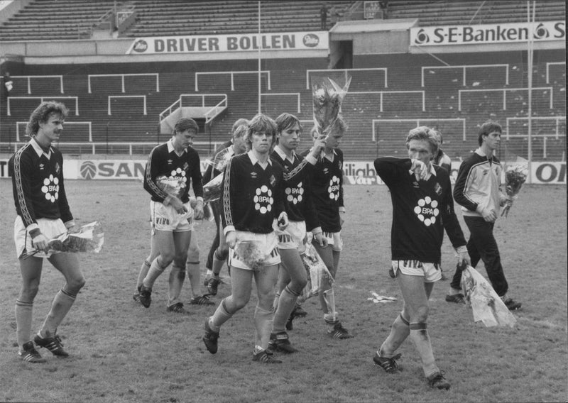 AIK football team - Vintage Photograph