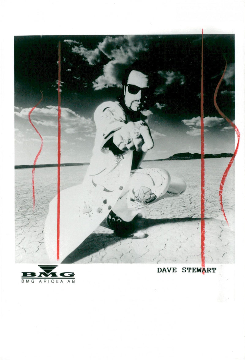 Artists Dave Stewart - Vintage Photograph