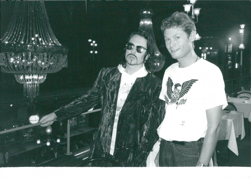 Dave Stewart and Stuart Ward - Vintage Photograph